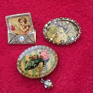 Maximal Art Cupid tack pin only…